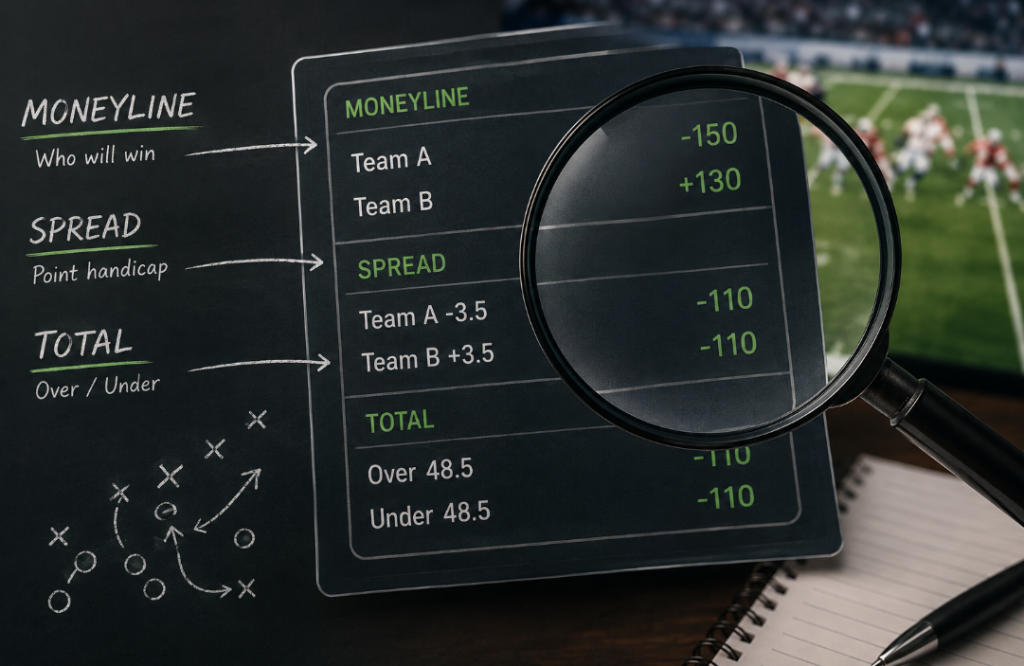 how to read odds